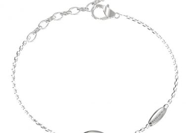 GUESS STEEL Βραχιόλι από Ανοξείδωτο ατσάλι Silver JUBB06224JWRHL - Guess Jewellery - 