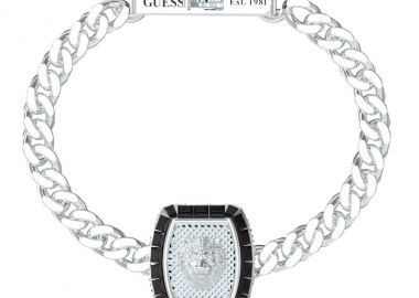 GUESS STEEL Βραχιόλι από Ανοξείδωτο ατσάλι Silver JUMB05009JWSTL - Guess Jewellery - 