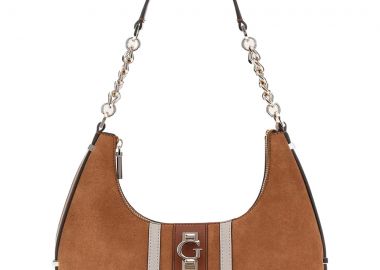 Guess ταμπά δερμάτινη τσάντα ώμου Erenia SB783818 - Guess - 