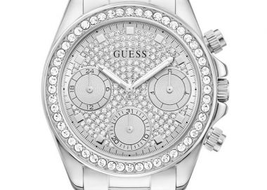 GUESS Victoria Multifunction - GW1037L1, Silver case with Stainless Steel Bracelet - Guess - 