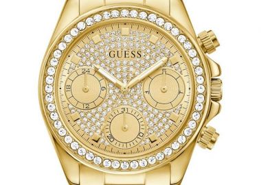 GUESS Victoria Multifunction - GW1037L2, Gold case with Stainless Steel Bracelet - Guess - 