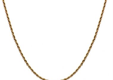 Γυναικεία αλυσίδα λαιμού από ανοξείδωτο ατσάλι στριφτή -  - 