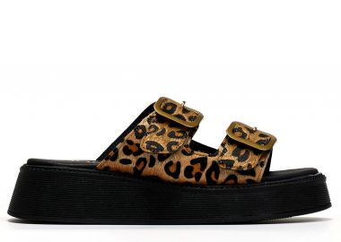 Γυναικεία Ανατομικά Δερμάτινα Flatforns Ragazza 01236 Λεοπάρ - Ragazza - 