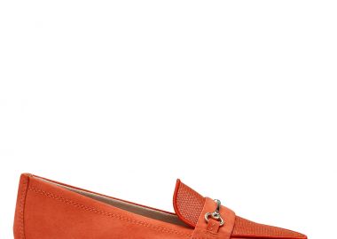 Γυναικεία Ανατομικά Δερμάτινα Μοκασίνια 1-24224-42 606 Πορτοκαλί - Tamaris - 