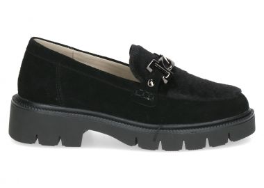 Γυναικεία Ανατομικά Δερμάτινα Μοκασίνια Caprice 9-24703-43 004 Μαύρα - Caprice - 