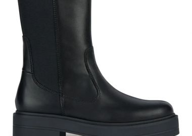 Γυναικεία Ανατομικά Δερμάτινα Μποτάκια Geox Spherica D36VDK 00043 C9999 Μαύρα - Geox - 