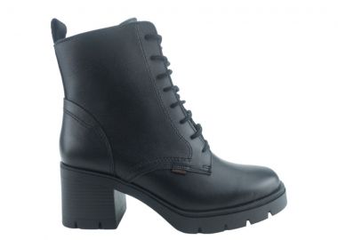 Γυναικεία Ανατομικά Δερμάτινα Μποτάκια Ragazza 0652 Μαύρο - Ragazza - 