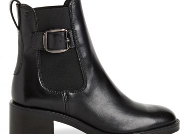 Γυναικεία Ανατομικά Δερμάτινα Μποτάκια Tamaris 1-25307-45 003 Μαύρα - Tamaris - 