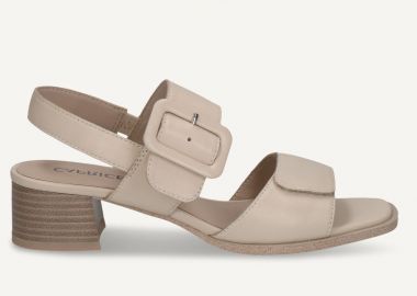 Γυναικεία Ανατομικά Δερμάτινα Πέδιλα Caprice 9-28205-44 170 Off White - Caprice - 