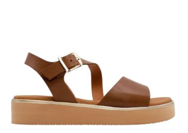 Γυναικεία Ανατομικά Δερμάτινα Πέδιλα Ragazza 01186 Ταμπά - Ragazza - 