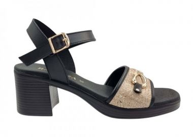 Γυναικεία Ανατομικά Δερμάτινα Πέδιλα Ragazza 0961 Μαύρα - Ragazza - 