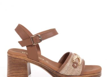 Γυναικεία Ανατομικά Δερμάτινα Πέδιλα Ragazza 0961 Ταμπά - Ragazza - 