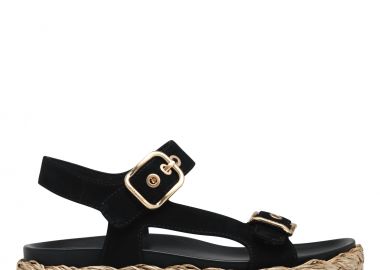 Γυναικεία Ανατομικά Δερμάτινα Πέδιλα Tamaris 1-28400-44 001 Μαύρο - Tamaris - 