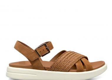 Γυναικεία Ανατομικά Δερμάτινα Σανδάλια Geox Xand D55PAB 00022 C6001 Ταμπά - Geox - 