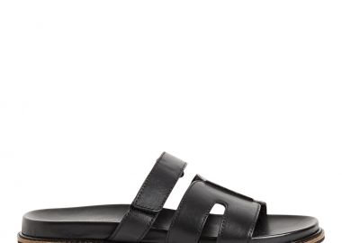 Γυναικεία Ανατομικά Δερμάτινα Σανδάλια Marco Tozzi 2-27401-46-007 Μαύρα - Marco Tozzi - 