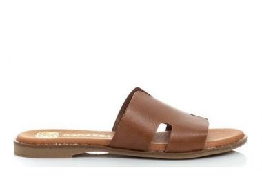 Γυναικεία Ανατομικά Δερμάτινα Σανδάλια Ragazza 01041 Ταμπά - Ragazza - 