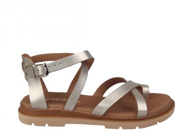 Γυναικεία Ανατομικά Δερμάτινα Σανδάλια Ragazza 01075 Άμμος - Ragazza - 