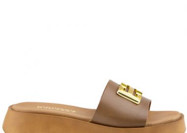 Γυναικεία Ανατομικά Δερμάτινα Σανδάλια Ragazza 01164 Ταμπά - Ragazza - 