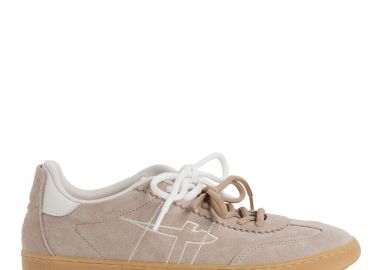 Γυναικεία Ανατομικά Δερμάτινα Sneakers Tamaris 1-23609-46 341 Μπέζ - Tamaris - 