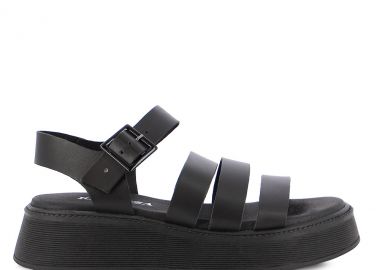 Γυναικεία Ανατομικά Πέδιλα Flatforms Ragazza 01232 Μαύρα - Ragazza - 