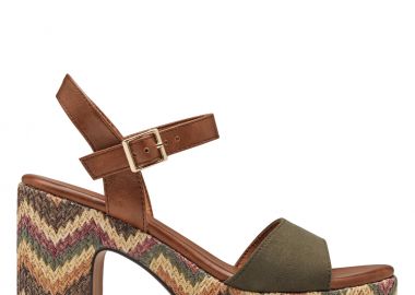 Γυναικεία Ανατομικά Πέδιλα Marco Tozzi 2-28008-42 726 Χακί - Marco Tozzi - 