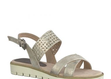 Γυναικεία Ανατομικά Πέδιλα Marco Tozzi 2-28600-28 592 Ροζ Μεταλ. - Marco Tozzi - 