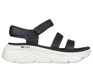 Γυναικεία Ανατομικά Πέδιλα Skechers 111126-BKW Black - Skechers - 