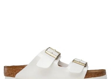 Γυναικεία Ανατομικά Σανδάλια Birkenstock Classic Arizona Narrow Fit 1005294 Patent White - Birkenstock - 