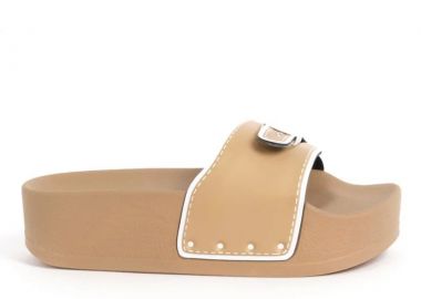 Γυναικεία Ανατομικά Σανδάλια Scholl Pescura F31182 1002 Μπεζ - Scholl - 