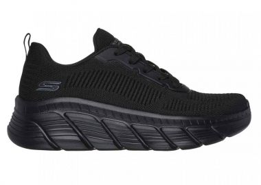 Γυναικεία Ανατομικά Sneakers Skechers Bobs Flex 117385-BBK Μαύρα - Skechers - 