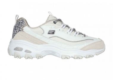 Γυναικεία Ανατομικά Sneakers Skechers D' Lites 150235-WSL Λευκά - Skechers - 