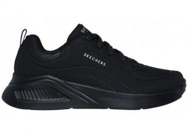 Γυναικεία Ανατομικά Sneakers Skechers Deboss Durabuck 177288 BBK Μαύρα - Skechers - 
