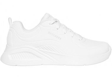 Γυναικεία Ανατομικά Sneakers Skechers Deboss Durabuck 177288 WHT Λευκά - Skechers - 