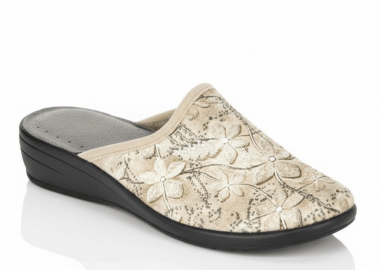 Γυναικεία ανατομική υφασμάτινη παντόφλα Sunshine 1114 -  - 