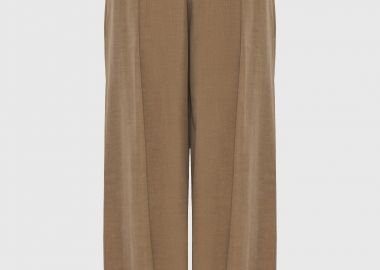 Γυναικεία casual wide leg παντελόνα - FUNKY BUDDHA - 