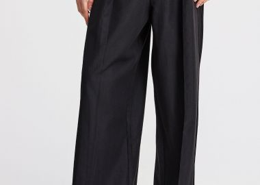 Γυναικεία casual wide leg παντελόνα - FUNKY BUDDHA - 