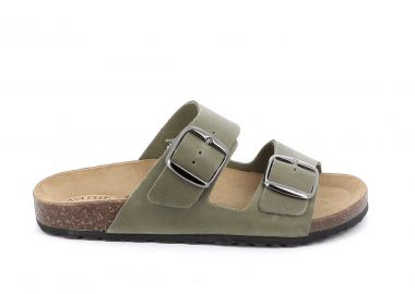 Γυναικεία Comfort Παντόφλα Natur A. B.Χρώματος Πράσινο 580-25013-29.2 - NATUR A.B. - 