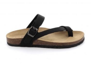 Γυναικεία Comfort Παντόφλα Natur A.B. Χρώματος Μαύρο 580-25026-29.1 - NATUR A.B. - 