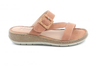 Γυναικεία Comfort Παντόφλα Parex Ανατομική Χρώματος Καφέ NUDE 12129046.NU - PAREX - 