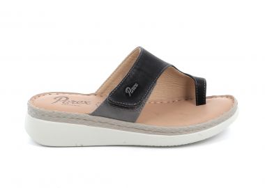 Γυναικεία Comfort Παντόφλα Parex Ανατομική Χρώματος Μαύρο 12127020.B - PAREX - 