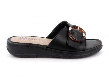 Γυναικεία Comfort Παντόφλα Parex Ανατομική Χρώματος Μαύρο 12131025.B - PAREX - 