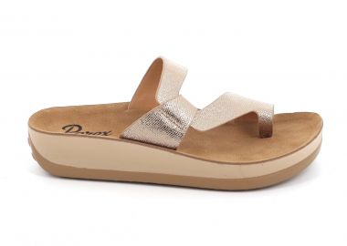 Γυναικεία Comfort Παντόφλα Parex Χρώματος Χρυσό 11529023.RG - PAREX - 