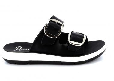 Γυναικεία Comfort Παντόφλα Parex Χρώματος Μαύρο 11525007.B - PAREX - 