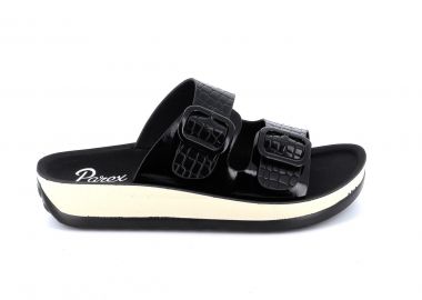Γυναικεία Comfort Παντόφλα Parex Χρώματος Μαύρο 11527019.Β - PAREX - 
