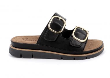 Γυναικεία Comfort Παντόφλα Parex Χρώματος Μαύρο 11531068.B - PAREX - 