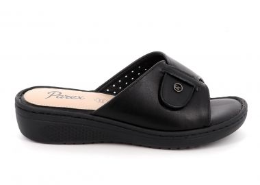 Γυναικεία Comfort Παντόφλα Parex Χρώματος Μαύρο 12133015.B - PAREX - 