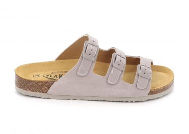 Γυναικεία Comfort Παντόφλα Plakton Χρώματος Γκρι 186456-823 - PLAKTON - 