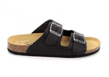 Γυναικεία Comfort Παντόφλα Plakton Χρώματος Μαύρο 180010.B - PLAKTON - 