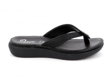 Γυναικεία Comfort Σαγιονάρα Χρώματος Μαύρο 12131041.B - PAREX - 