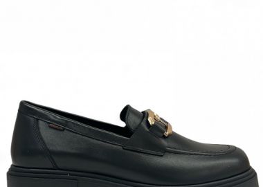 Γυναικεία Δερμάτινα Ανατομικά Loafers Ragazza 0196-Μαύρα - Ragazza - 